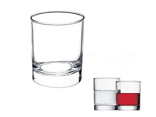 Bormioli Rocco 5160125 vaso de agua Transparente 3 pieza(s) 250 ml - Vasos de agua (Transparente, Vidrio, 3 pieza(s), Alrededor, Transparente, 250 ml)
