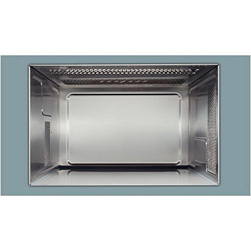 Bosch BEL634GS1 Serie 8 - Microondas integrable / encastre, 21 L, 900 W, color negro con acero inoxidable