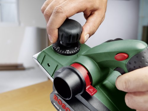 Bosch Cepillo PHO 3100 (cuchillas de cepillo, tope paralelo, maletín, 750 W)
