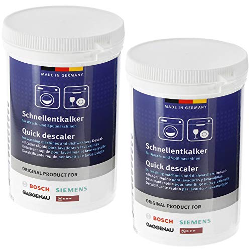 Bosch - Descalcificador universal para lavadora y lavavajillas (2 x 250 g)