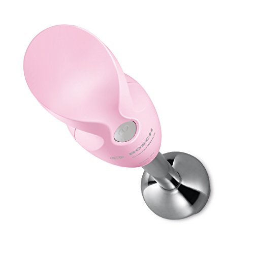 Bosch MSM2410D - Batidora, 400 W, pie de acero inoxidable, vaso medidor y para mezclas Gentle Pink/Grau