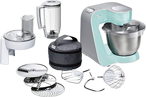Bosch MUM58020 CreationLine Robot de cocina con accesorios, 1000 W, color menta