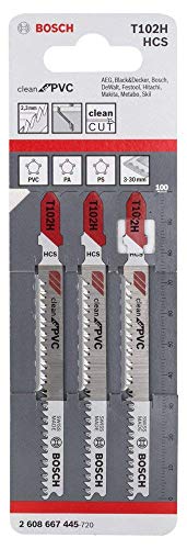Bosch Professional 2 608 631 010 Hoja de sierra de calar T 101 A