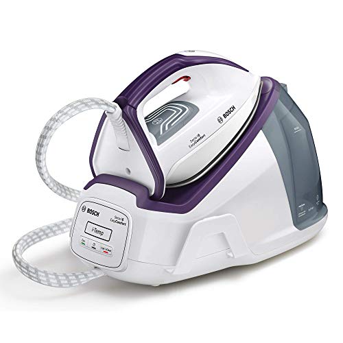 Bosch Serie I 6 EasyComfort TDS6110 - Centro de Planchado, 2.400 W, color blanco y Violeta