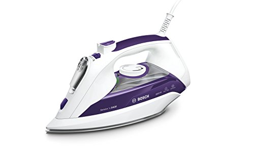 Bosch TDA5028020 Sensixx DA50 - Plancha de vapor, 2800 W, Color violeta y blanco
