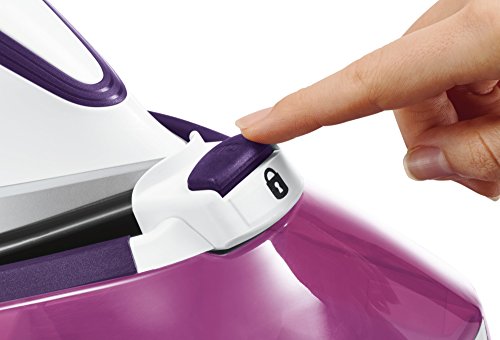 Bosch TDS8040 Serie 8 - Centro de planchado, 2.400 W, 7 bares, con 500 g de supervapor, función iTemp y funcion ECO, color violeta y blanco