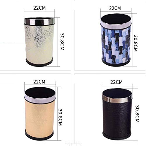 Bote De Basura, Plástico Cubo De La Basura, Basura De La Casa Puede, Dormitorio Bote De Basura, Papelera De Reciclaje Creativo Casero Cuba De Almacenamiento Sin Cubierta Caja De Desechos De Basura De
