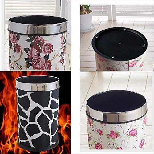Bote De Basura, Plástico Cubo De La Basura, Basura De La Casa Puede, Dormitorio Bote De Basura, Papelera De Reciclaje Creativo Casero Cuba De Almacenamiento Sin Cubierta Caja De Desechos De Basura De