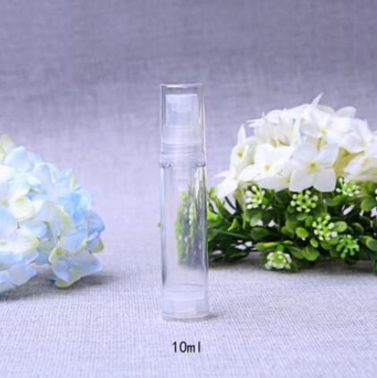 Botella hermética con dosificador a presión para loción, al vacío, recargable, botella para viaje, contenedor para artículos de tocador, de 5, 10 y 50 ml, 6 unidades, 10ml, 1