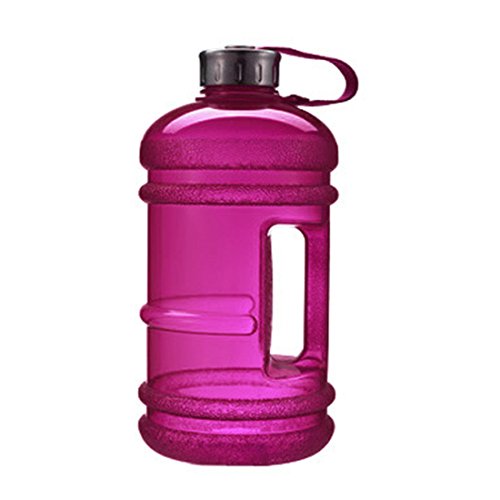 Botellas de Agua Deportivas de Gran Capacidad con Tapa, 2,2 l, para Deportes al Aire Libre, Morado