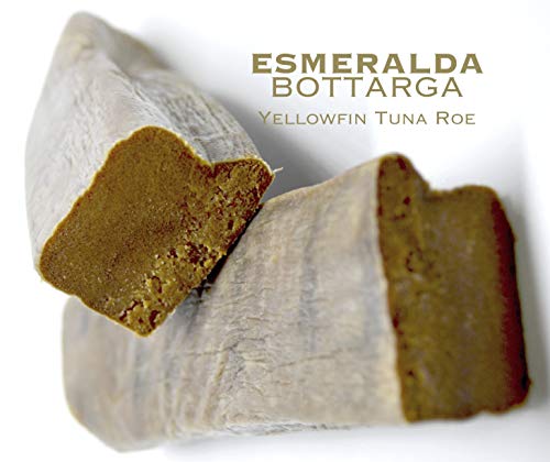 Bottarga Esmeralda {Atún de aleta amarilla} - Caviar del Mediterráneo - (Huevas de salmonete secas) - Kosher
