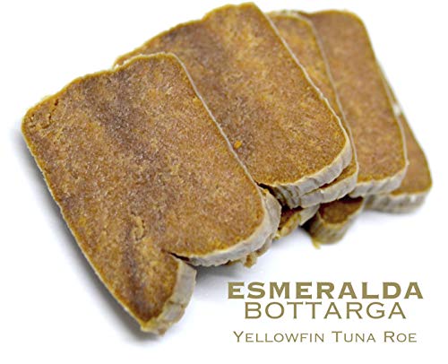 Bottarga Esmeralda {Atún de aleta amarilla} - Caviar del Mediterráneo - (Huevas de salmonete secas) - Kosher