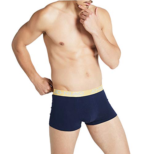Bóxers Hombre Pack de 5, Algodón Avanzado Respirable Calzoncillos Deportivo, Aecado Rápido Anti-Olor Anti-bacterias Diario Underwear Shorts