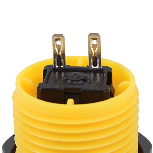BQLZR cl¨¢sico de 28 mm ronda Arcade bot¨®n para Arcade Mame USB PC Joystick DIY paquete de 10