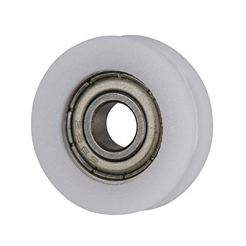 BQLZR - Rodillo de rueda de rodamiento de bolas, 2 unidades, 5 x 19 x 6 mm