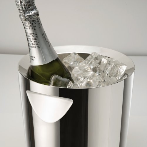 BRA Bella - Cubo de champán, de Doble Pared, 7 litros, Acero Inoxidable 18/10