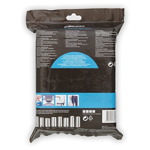 Brabantia - Bolsa de basura, plástico, 23-30 Liter (G) (120 Stuck)