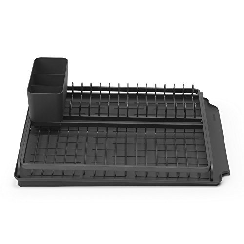 Brabantia Escurreplatos, Gris Oscuro, 49.2 x 38.6 x 14.2 cm