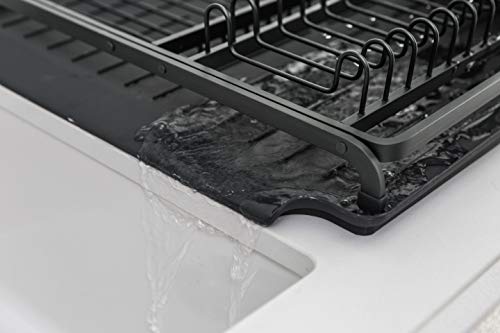 Brabantia Escurreplatos, Gris Oscuro, 49.2 x 38.6 x 14.2 cm