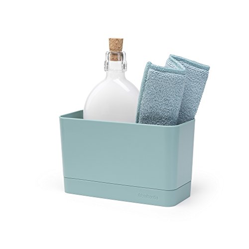 Brabantia Organizador de Fregadero, Verde Menta, 8,5 x 19 x 11.5 cm