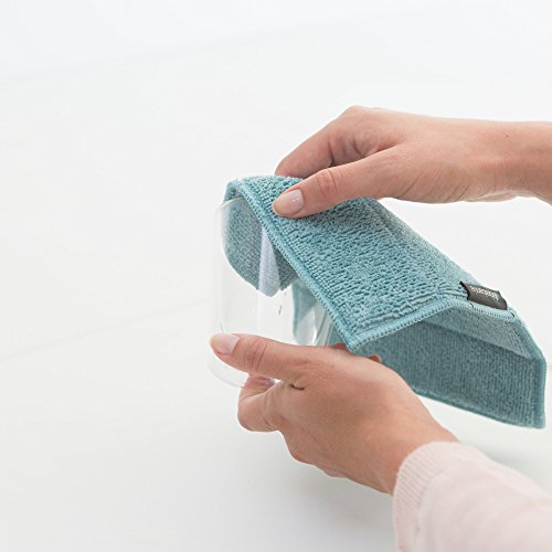 Brabantia Surtido de bayetas Microfibra-Set de 3, Polyester, 16 x 22 cm