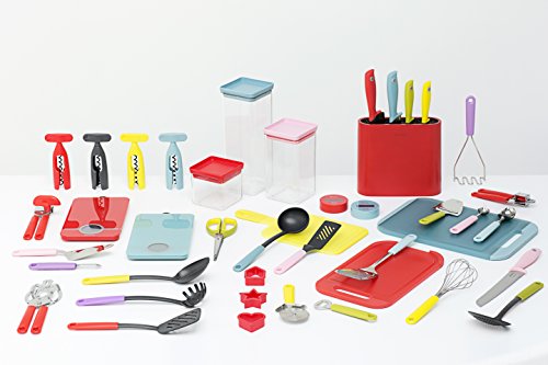 Brabantia Tasty Colours Cuchara para legumbres, antiadherente, Nailon, Amarillo, 4.5x6.5x30.5 cm