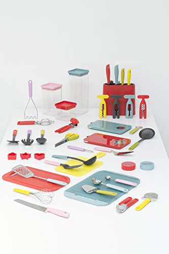 Brabantia Tasty Colours Cuchara para spaghetti, antiadherente, Nailon, Púrpura, 5x7.5x30.5 cm