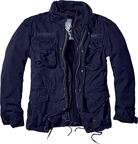 Brandit M-65 Giant Chaqueta, Azul (Navy), S para Hombre