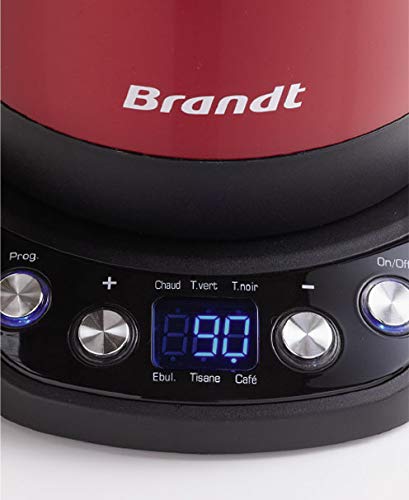Brandt BO1200ER Hervidor, 2200 W, 1.2 litros, Rojo