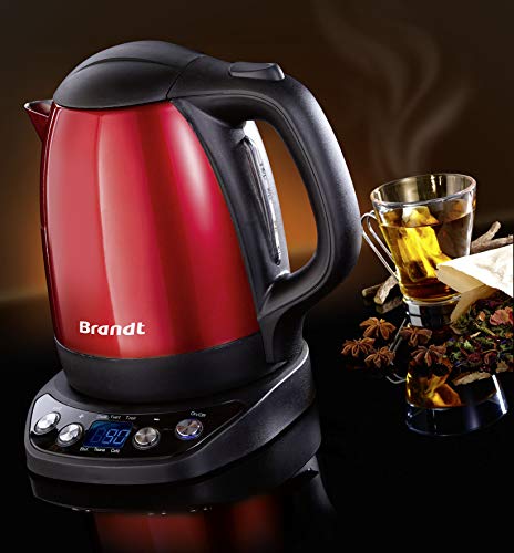 Brandt BO1200ER Hervidor, 2200 W, 1.2 litros, Rojo