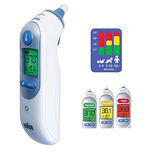Braun IRT6520 ThermoScan 7 - Termómetro Digital Auricular con Precisión Profesional