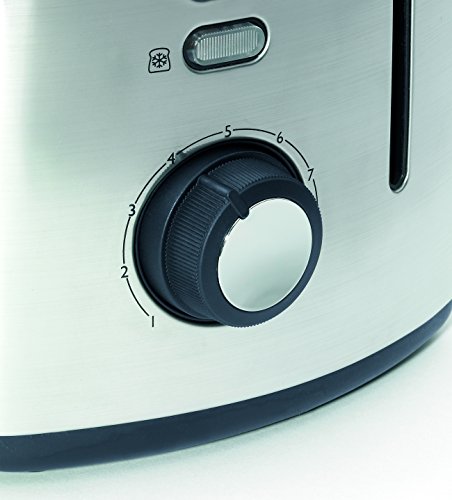 Breville VTT505X - Tostadora de doble rebanada, acero pulido, 950 W