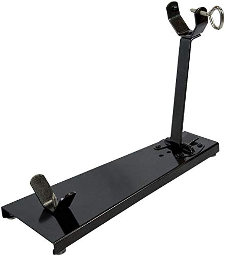 BRICOMIRAS JAMONERO Modelo Plegable Negro, Regalo Cuchillo + CHAIRA + CUBREJAMÓN, Soporte JAMONERO Ideal para Uso DOMÉSTICO Y para Bares Y RESTAURANTES (Cubrejamón Verde)