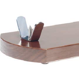 BRICOMIRAS JAMONERO Modelo Rioja Premium, Regalo Pinza Arcos + Cuchillo + CHAIRA + CUBREJAMÓN (Burdeos) + PAÑO, Soporte JAMONERO Ideal Uso DOMÉSTICO Y Profesional (Nogal)