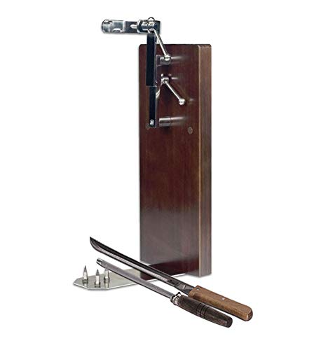 BRICOMIRAS JAMONERO Modelo TAHAL Vertical, Regalo Cuchillo Y CHAIRA, Soporte JAMONERO