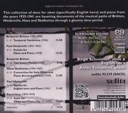 Britten;Hindemith: Temporal Variations