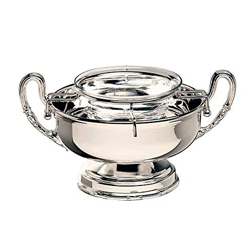 BROGGI Rubans Copa Caviar Alpaca Plateada