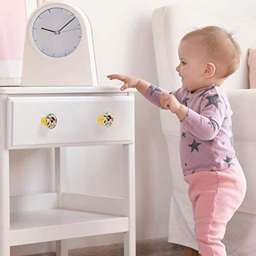 Brújula pirata de dibujos animados Tiradores de metal para cajones de cocina de metal dorado Tirador de puerta Tiradores para muebles con tornillos Tiradores de hardware para guardarropa 32mm