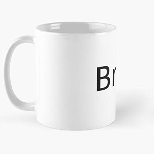Bryan Team Given Simple Name Forename Building Tag La Mejor Taza de café de cerámica de mármol Blanco de 11 oz