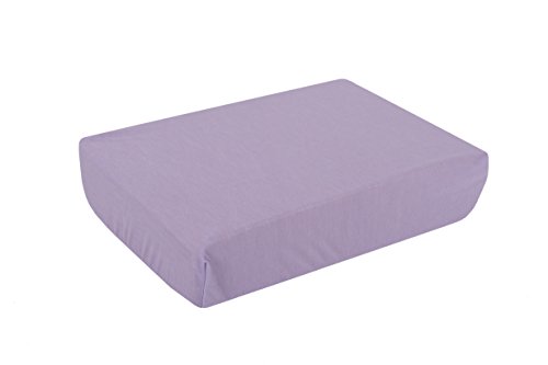 BSensible Baby - Sábana bajera protectora de Tencel, impermeable y transpirable 60 x 120 Malva