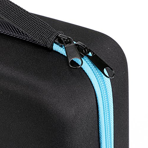 BTSKY Estuche Funda Transporte Aceites Esenciales con 108 Botellas Impermeable de Goma EVA Gran Capacidad con Asa Transporte para Aceite Esencial o Esmalte de Uñas (Aceite esencial no incluido)