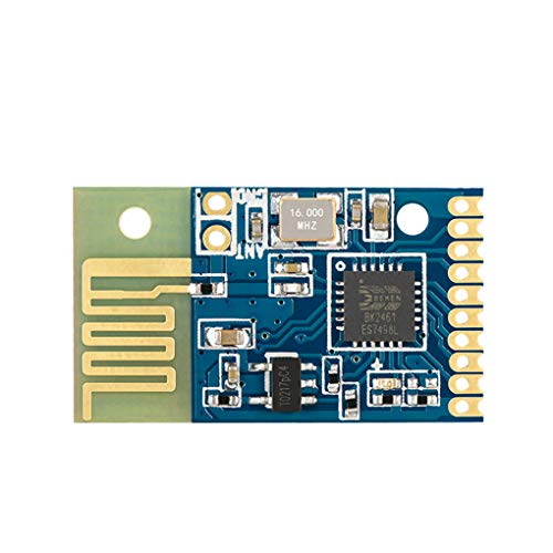 Busirde Interruptor L24YK Baja Potencia 2.4G transmisor-Receptor inalámbrico Módulo de 6 Canales Gratis Programación del módulo de Control Remoto