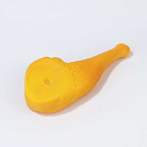 Buty Perro Mascota Chew Piernas De Pollo Asado Mascotas De Juguete Chirriante Juguete Divertido Sondeo Squeaker Limpieza De Dientes De Juguete por Pequeña Mediana Grande Perro Juguetes Naranja