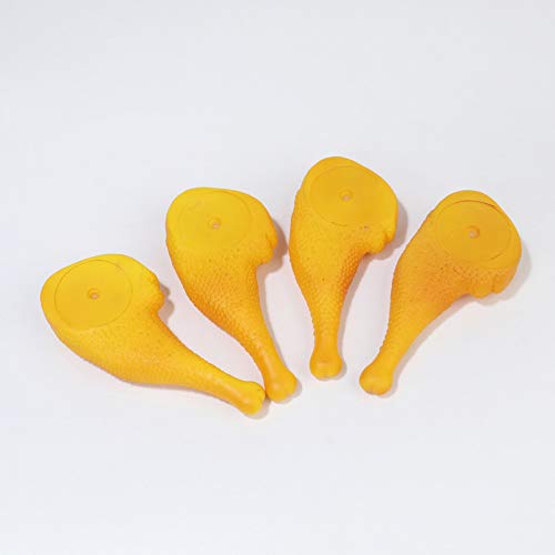 Buty Perro Mascota Chew Piernas De Pollo Asado Mascotas De Juguete Chirriante Juguete Divertido Sondeo Squeaker Limpieza De Dientes De Juguete por Pequeña Mediana Grande Perro Juguetes Naranja