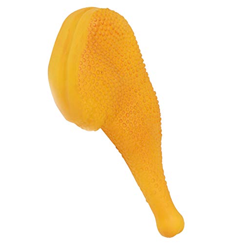 Buty Perro Mascota Chew Piernas De Pollo Asado Mascotas De Juguete Chirriante Juguete Divertido Sondeo Squeaker Limpieza De Dientes De Juguete por Pequeña Mediana Grande Perro Juguetes Naranja