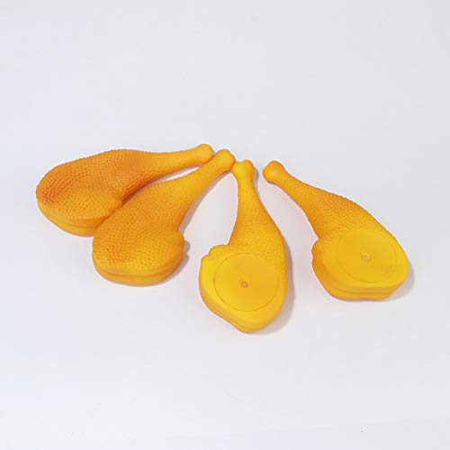 Buty Perro Mascota Chew Piernas De Pollo Asado Mascotas De Juguete Chirriante Juguete Divertido Sondeo Squeaker Limpieza De Dientes De Juguete por Pequeña Mediana Grande Perro Juguetes Naranja