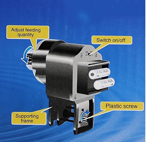 BW Alimentador automático para tanque de acuario Electrónico con temporizador