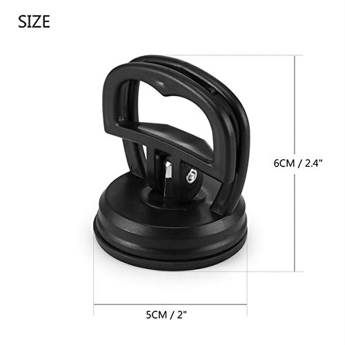 Bweele Aspiradora de Vidrio, Garra Simple Ventosa Extractor de ventosas Ventosa Granizo Daño Dientes Herramienta de reparación para Motocicleta de automóvil Eliminar abolladuras Hoyos de Granizo