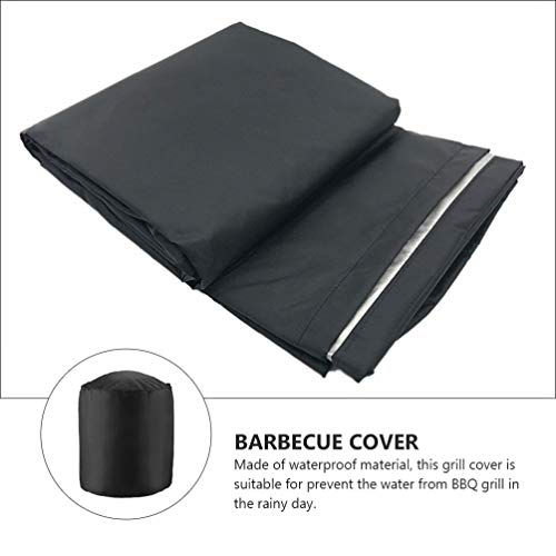 Cabilock Barbacoa Cubierta Impermeable Resistente Gas Barbacoa Parrilla Cubierta Exterior Parrilla Protector Escudo para Acampar Senderismo Picnic