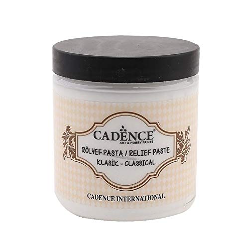 Cadence Pasta de Relieve Clasica Lisa 250ml